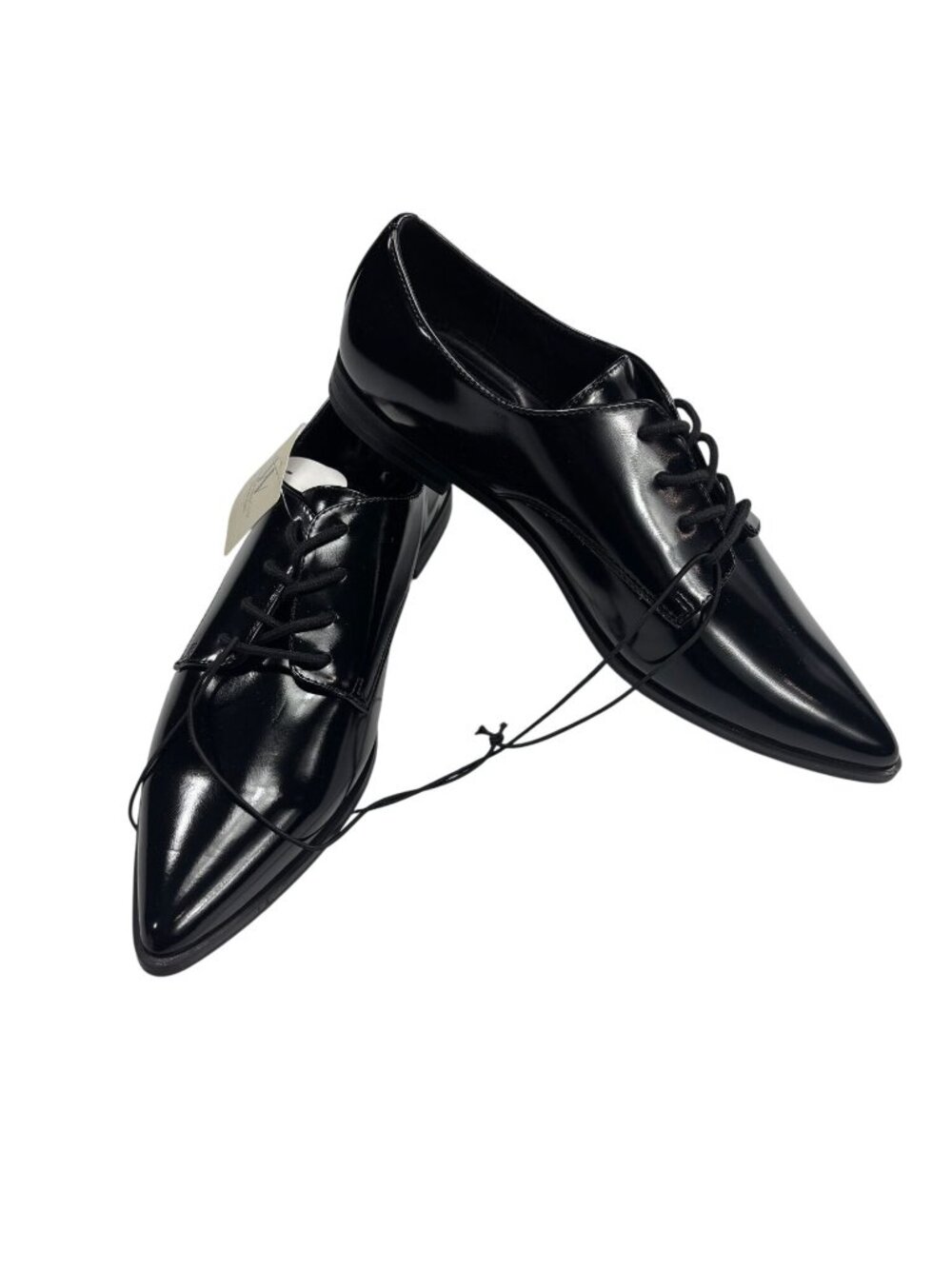 Worthington Black Patent Leather Lace-Up Oxford Shoes 9M